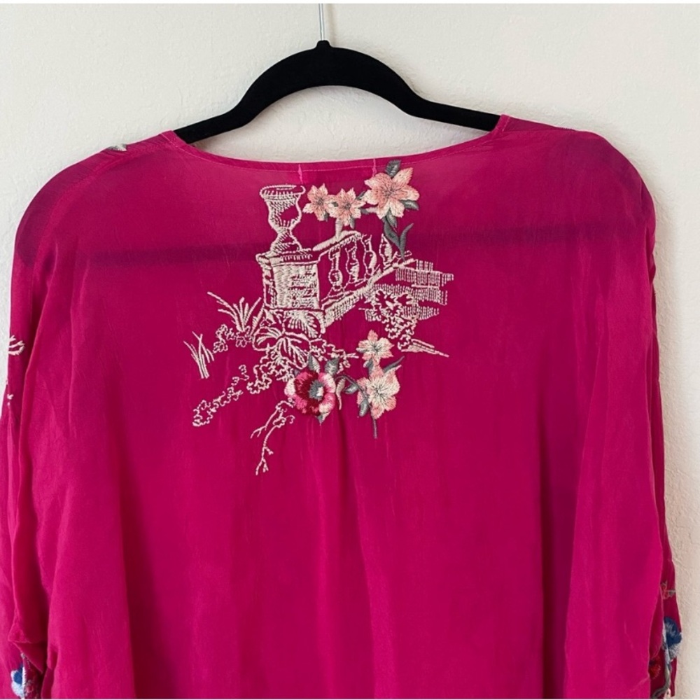 Johnny Was Elias blouse boho top women’s size medium - Picture 9 of 11